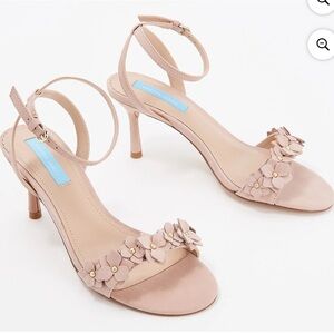 Draper James Alice Floral Embellished Heeled Sandal